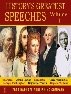 cover image of History's Greatest Speeches, Volume 1